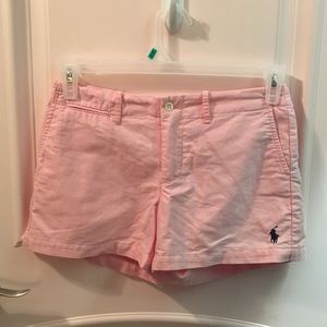 Pink Polo Shorts